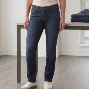 DH3 Mia Mid Rise Straight Leg Jeans-Indigo Blue Size 10x32